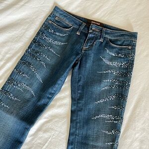RARE! Swarovski Roberto Cavalli jeans